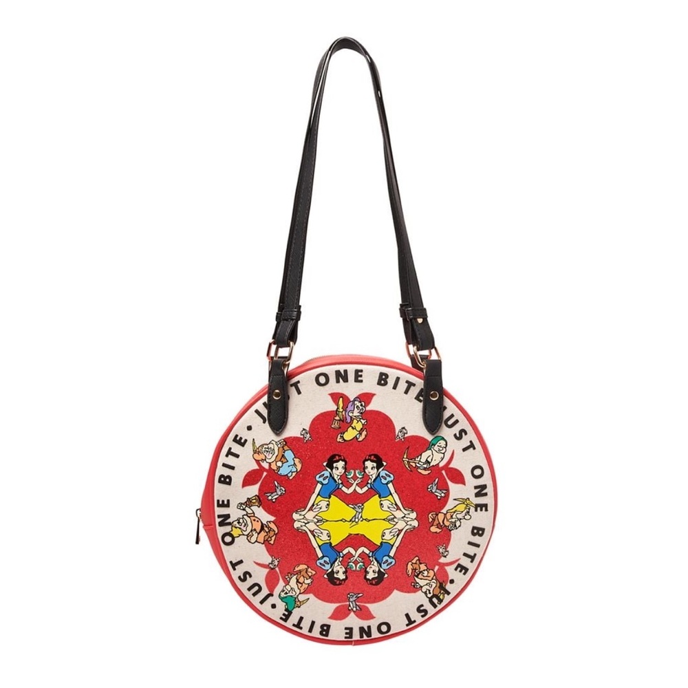 NWT DISNEY PARKS SNOW WHITE JUST ONE BITE PURSE BAG
